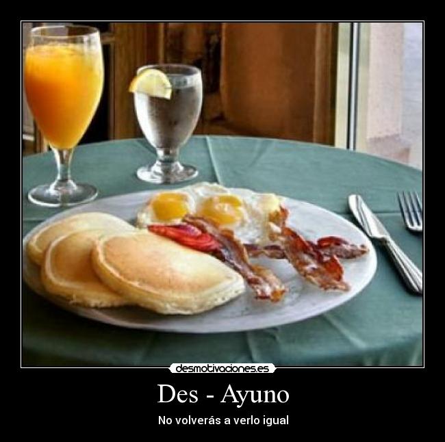 Des - Ayuno - 
