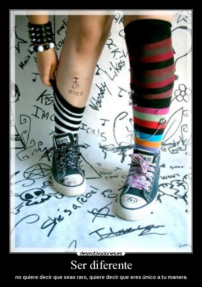 Ser diferente - 
