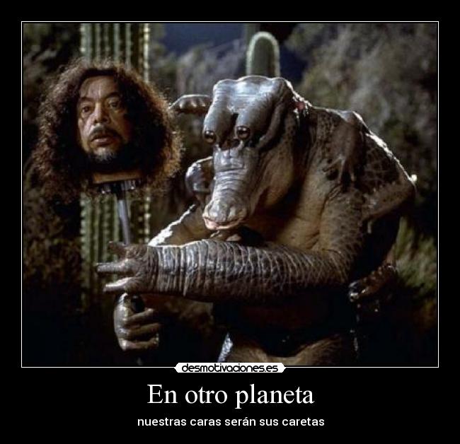 En otro planeta -