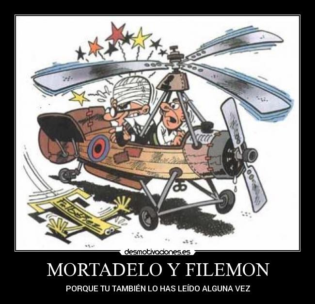 MORTADELO Y FILEMON -