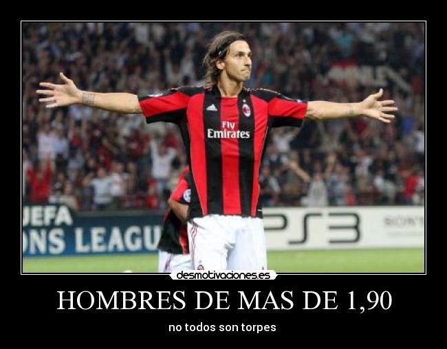 HOMBRES DE MAS DE 1,90 -