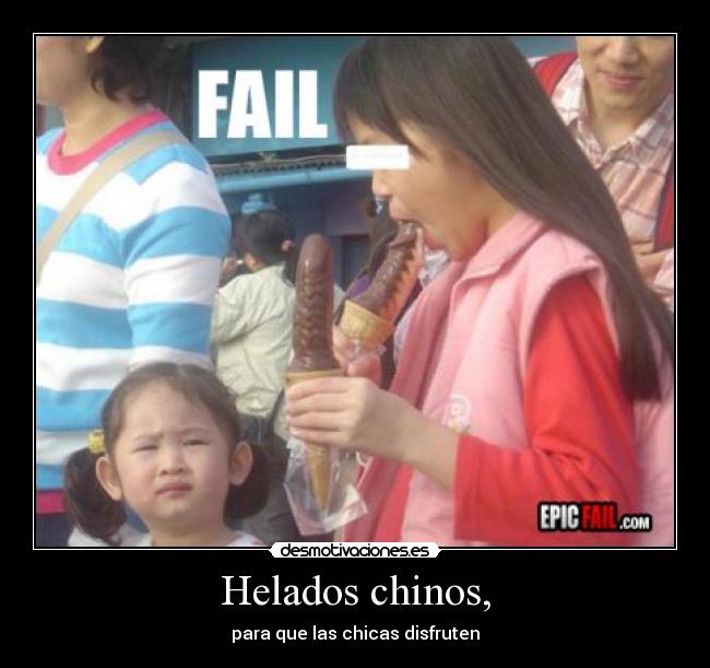 Helados chinos, - 