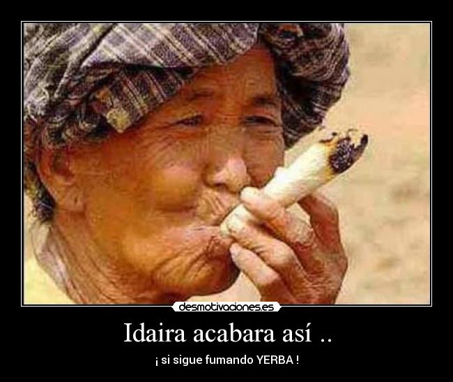 Idaira acabara así .. -