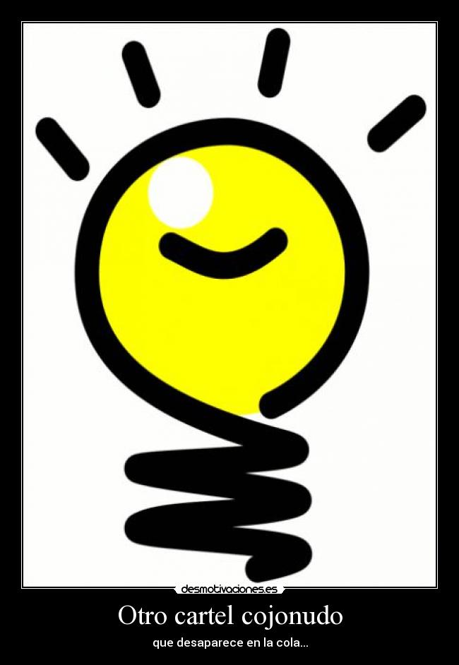 Otro cartel cojonudo - 