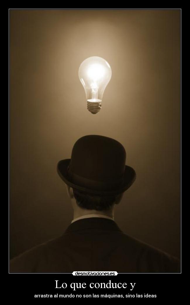 carteles bombilla ideas brainstorming mundo conduce arrastra desmotivaciones