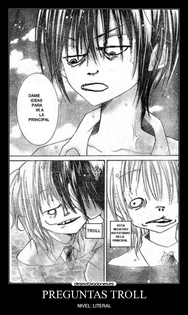 PREGUNTAS TROLL - NIVEL: LITERAL