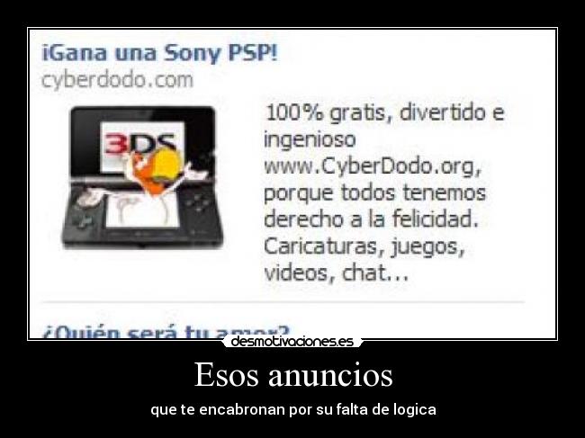 carteles psp 3ds desmotivaciones