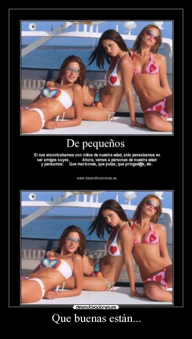 Que buenas están... - 