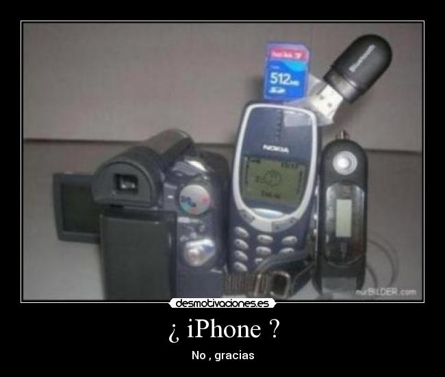 carteles iphone telefono piojoso pero con muchos accesorios xdd desmotivaciones