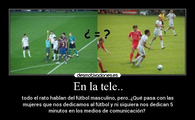 En la tele.. -