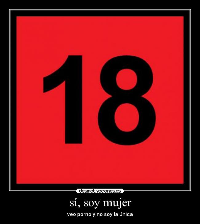 sí, soy mujer - 