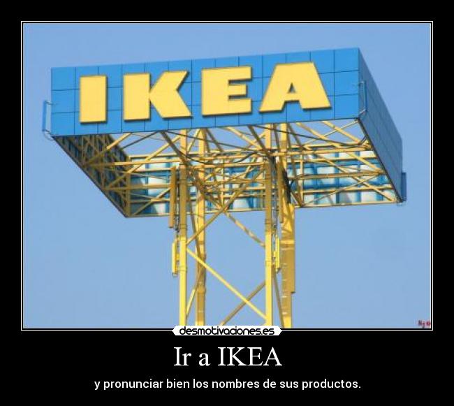 Ir a IKEA -