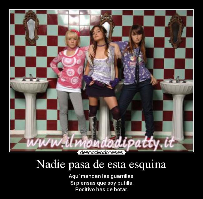 Nadie pasa de esta esquina -