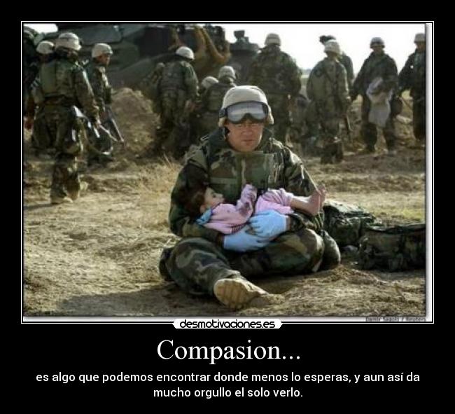 Compasion... -