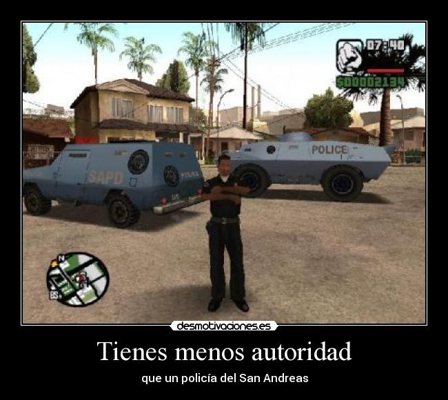 carteles san andreas desmotivaciones