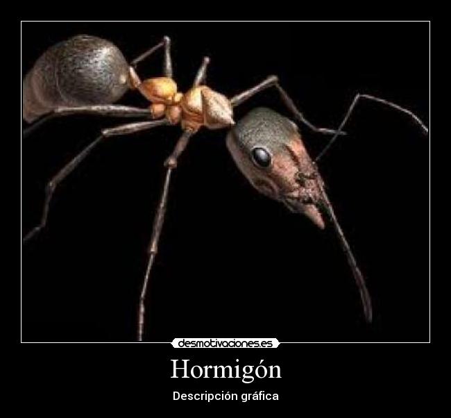 Hormigón - Descripción gráfica