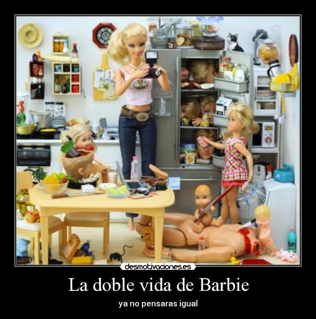 La doble vida de Barbie -