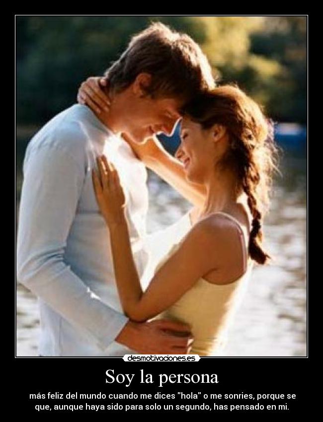Soy la persona -
