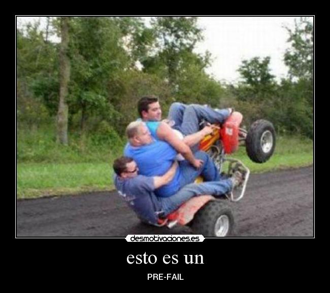 esto es un - PRE-FAIL