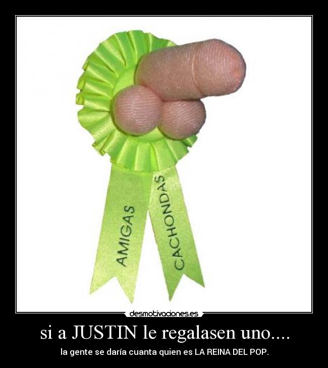si a JUSTIN le regalasen uno.... -
