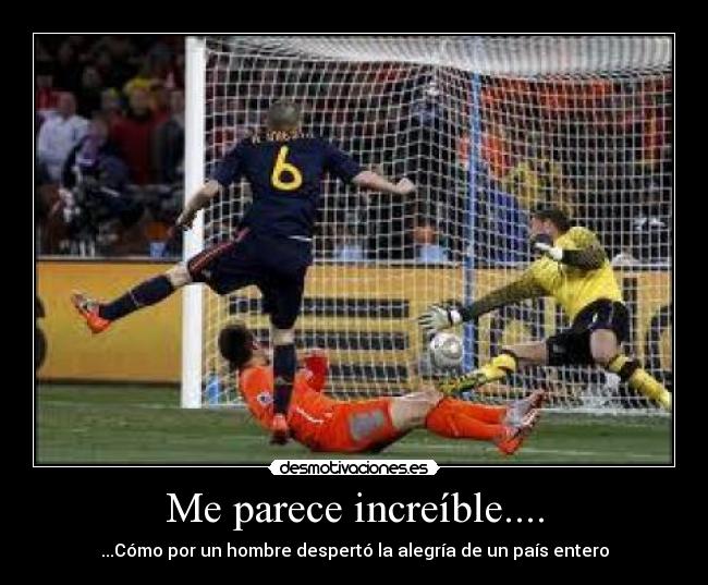 Me parece increíble.... - 