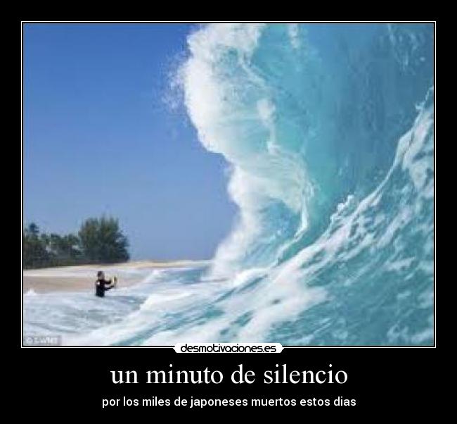 un minuto de silencio - 