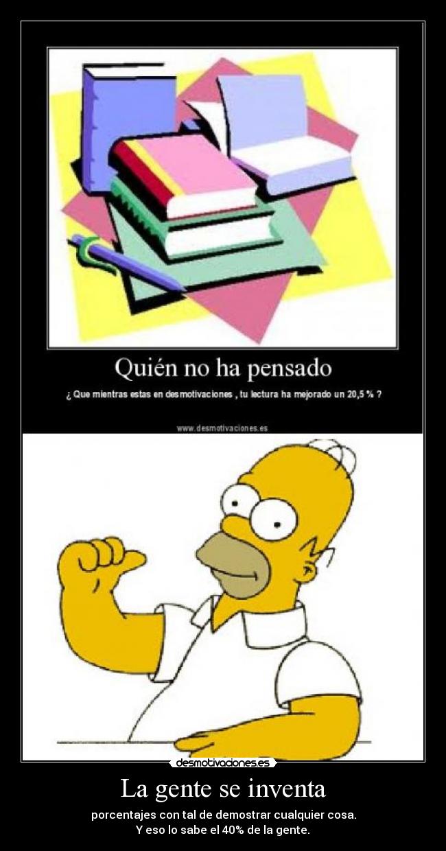 La gente se inventa -