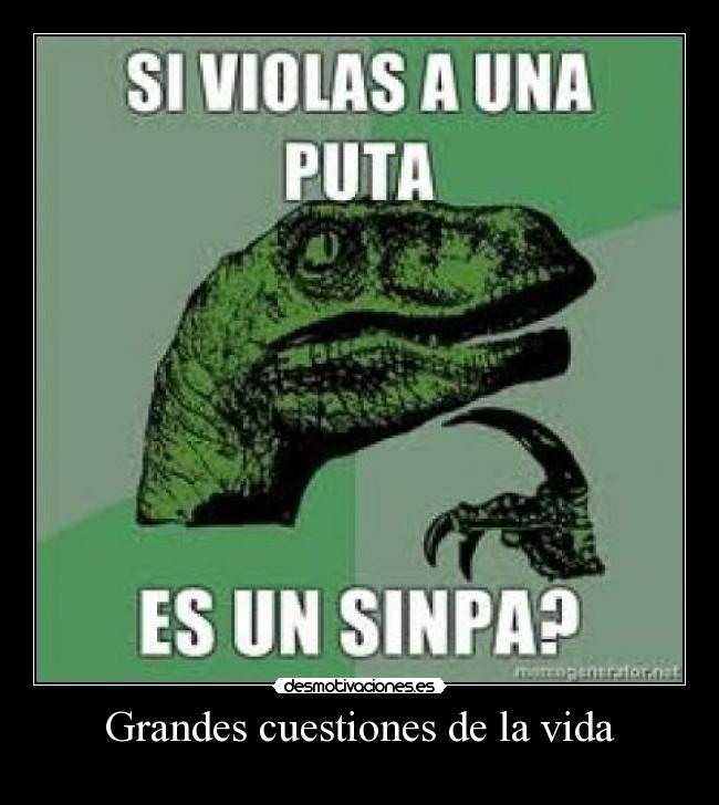 Grandes cuestiones de la vida -