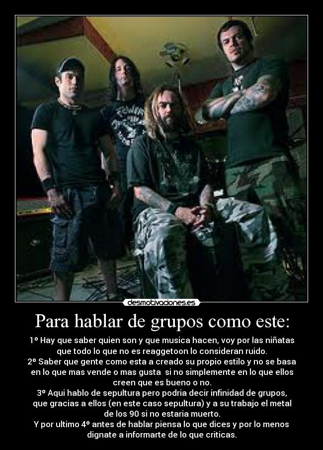 carteles sepultura desmotivaciones