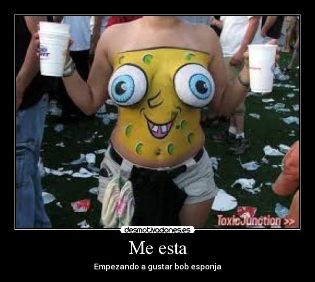 carteles bob esponja desmotivaciones