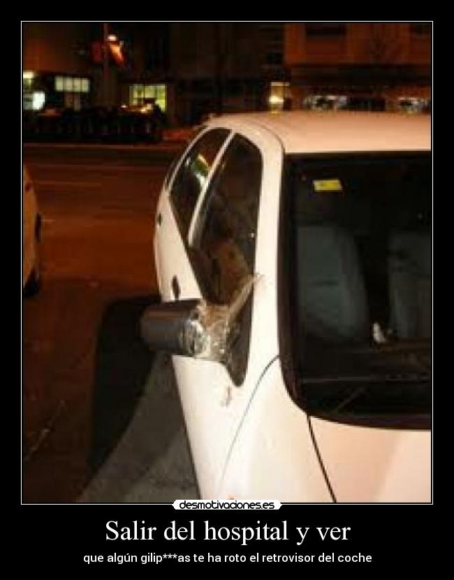 Salir del hospital y ver -