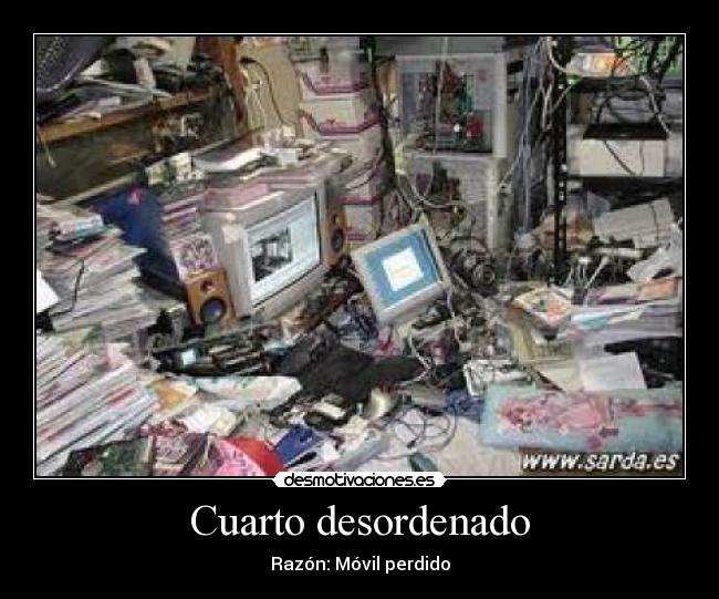 Cuarto desordenado - 
