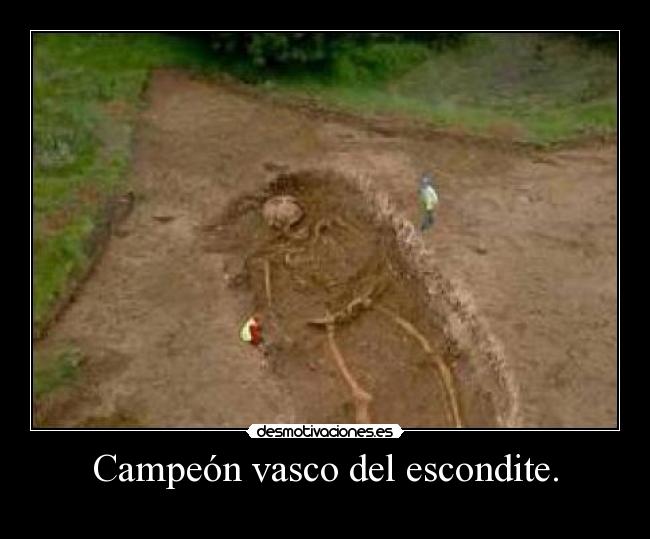 Campeón vasco del escondite. - 