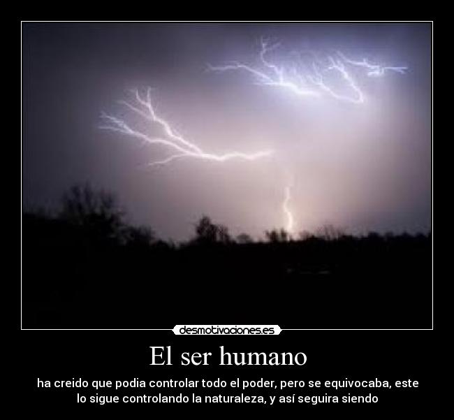El ser humano -