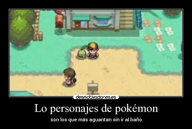 Lo personajes de pokémon -