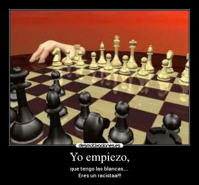 Yo empiezo, -