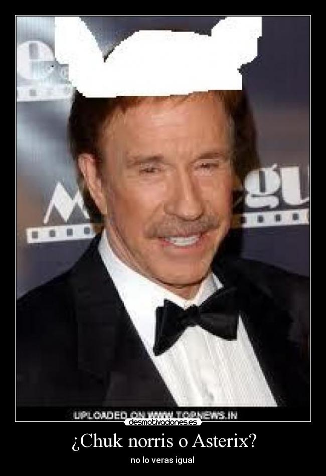 ¿Chuk norris o Asterix? - 