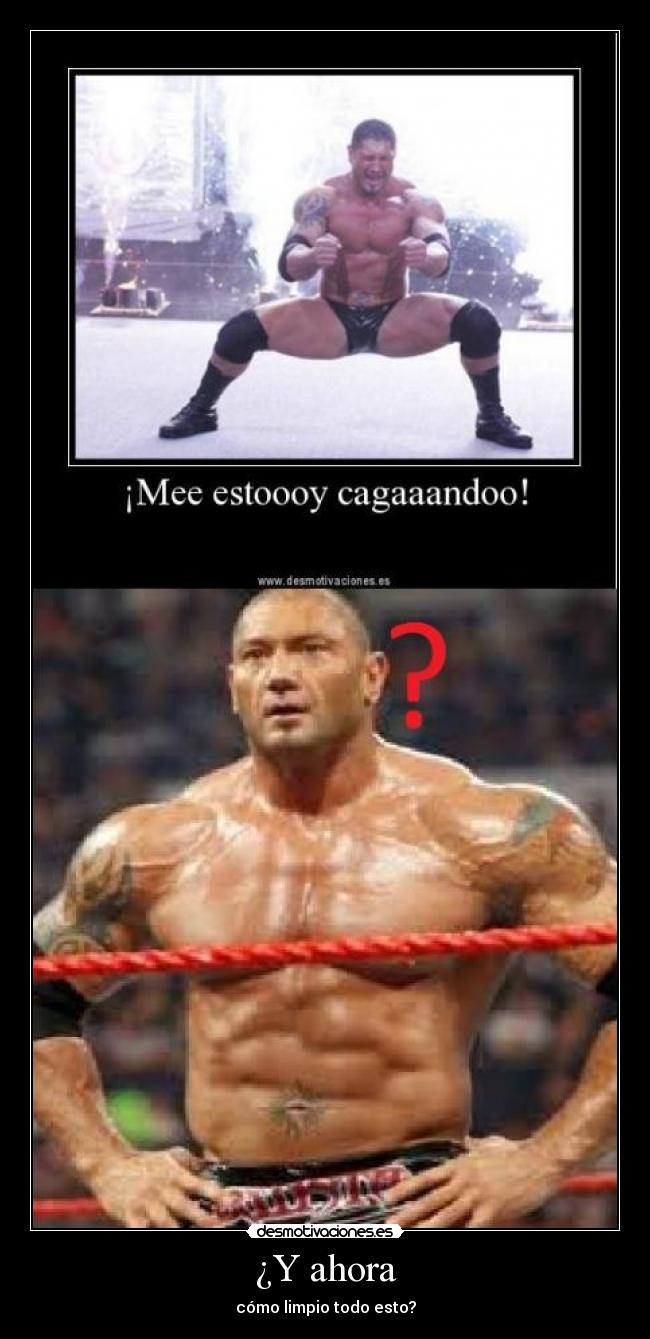 ¿Y ahora - cómo limpio todo esto?