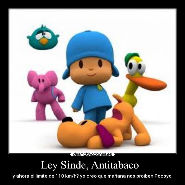 Ley Sinde, Antitabaco   - 