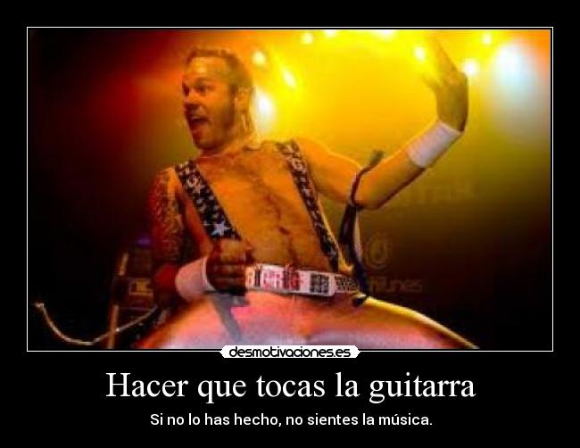 Hacer que tocas la guitarra - 