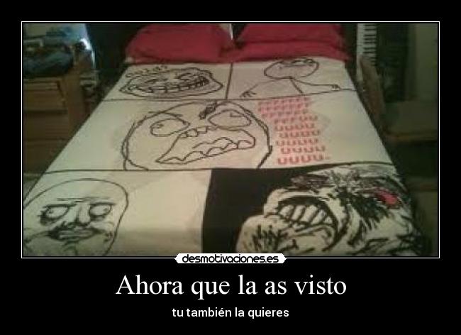 Ahora que la as visto -