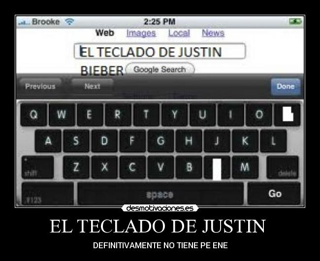 EL TECLADO DE JUSTIN  - 