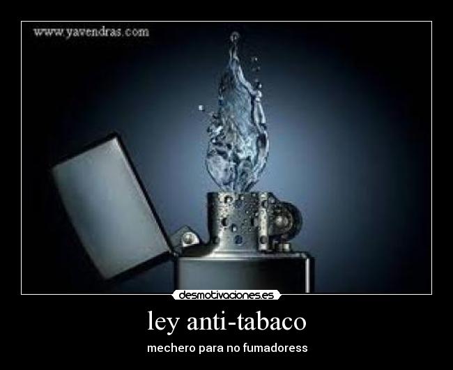 ley anti-tabaco -