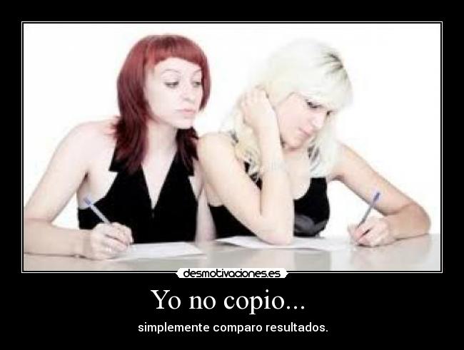 carteles copio desmotivaciones