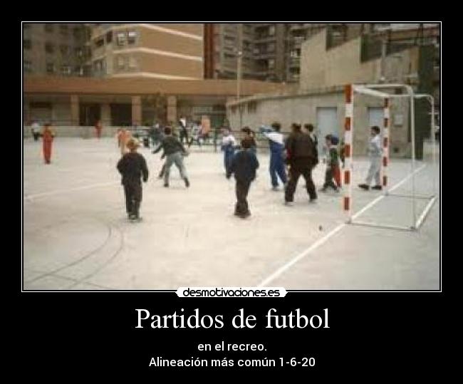 Partidos de futbol -