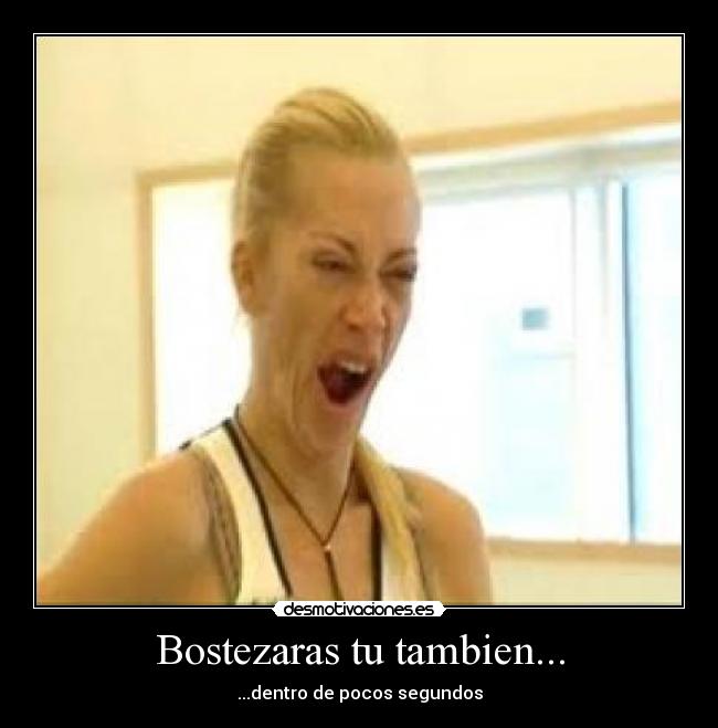 carteles bostezo desmotivaciones