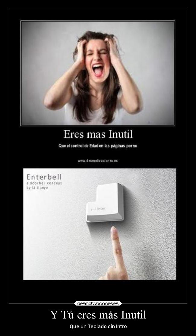 carteles inutil desmotivaciones