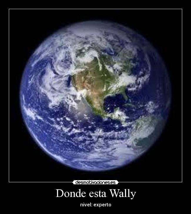 Donde esta Wally - nivel: experto