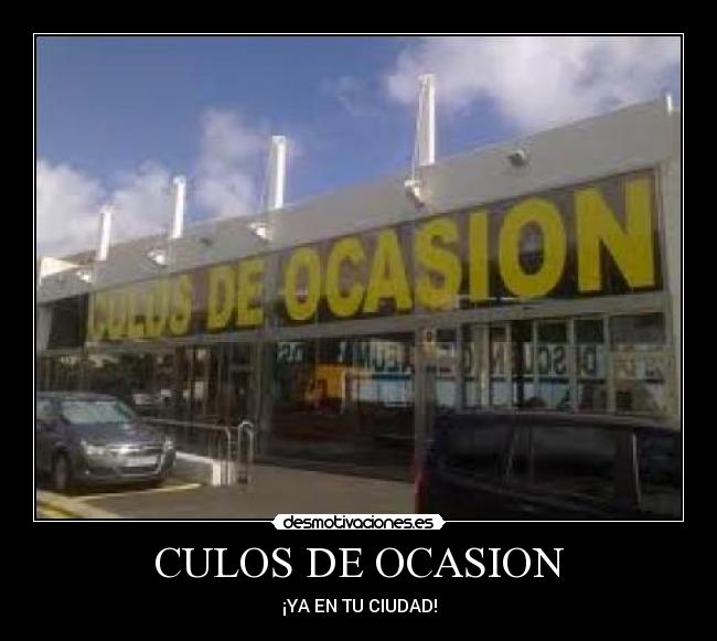 CULOS DE OCASION - 