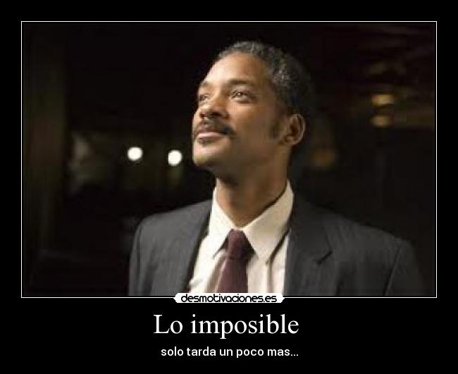 Lo imposible -